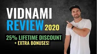 Vidnami Review 2020 👉 25% Vidnami Discount + Extra Bonuses! ❇️