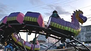 Carousel and Coaster POVs - Atlantic Beach Park Rhode Island