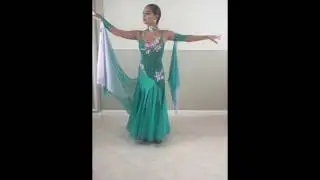 Emerald Green and Pink Sparkles and Lace