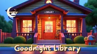 Goodnight Little Library 📚 | Bedtime Meditation for Toddlers | Help Kids Fall Asleep Fast