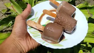 Tasty Homemade Oreo Milk Chocolate Popsicle | Dairy Milk | Instant Icecream | For summer