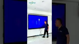✨Here we are installing the Interactive Flat Panel
