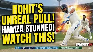 CLASS + POWER! Rohit&rsquo;s PERFECT Pull Shot to On-Side 😱🏏