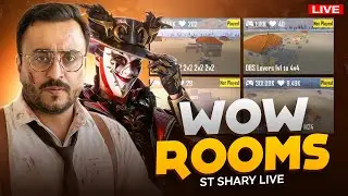 Wow, and Livik Custom Rooms in Pubg Mobile | ST Shary is Live From Germany |