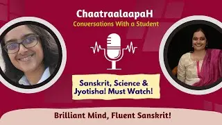 From Science to Sanskrit: A Youngster's Inspiring Sanskrit Journey & Great Progress!!