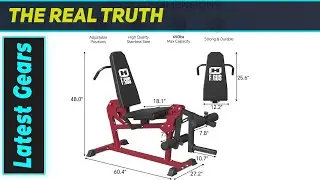 Тренажер для ног FAGUS H Dual Leg Machine: невероятная мощность для вашего домашнего спортзала!