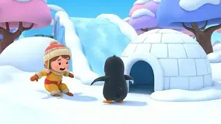 Shy Penguin&rsquo;s Snow Igloo Hideout | Nursery Rhymes for Kids & Baby Songs