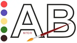 English alphabet writing practice |  children can write Alphabet | M to R Writing Practice