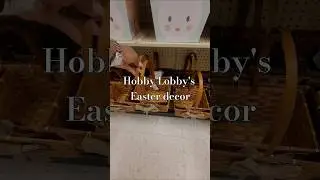 Hobby Lobby's Easter decor 2025 #hobbylobby #springdecor2024 Springdale #easter #easterdecoration
