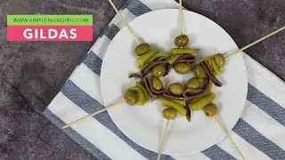 GILDAS | Cómo hacer gildas en casa | Brocheta de encurtidos
