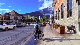 Banff Bike Ride  - Peaceful Morning in Banff 