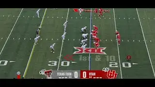 #17 Texas Tech @ #16 Utah, Condensed Full Game - Week 4, 2025