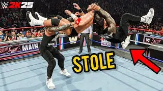 Jey Uso and Jimmy Uso STOLE 50 Tag Team Finishers in WWE 2K25!