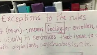 5. Affect vs Effect: Exceptions