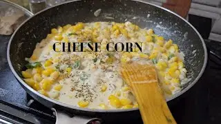 Creamy Cheese Corn Recipe | Super Easy & Delicious! 🌽🧀|Cheese Corn Recipe| How to make Cheese Corn|