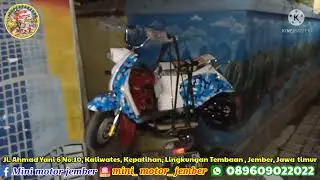 MINI SCOOPY LENKA 50cc 2tak replika Honda Scoopy