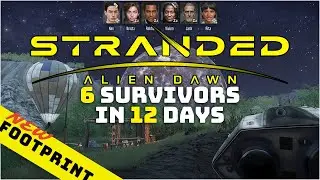 Игровой процесс STRANDED ALIEN DAWN и советы по получению дополнительных выживших!