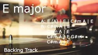 Backing Track E major (Indie Folk)