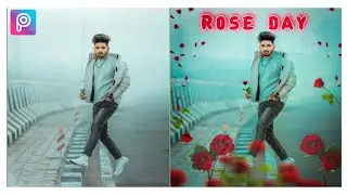 Rose day special photo editing || picsart photo editing- rkeditz| snapseed photo editing &hearts; 😀