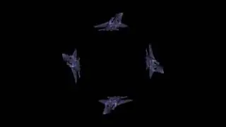 WAPWON COM F15E   F15 Eye Aircraft   Hologram Video for Holographic Pyramid   Screen Up 3D 4K