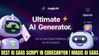 Best AI SaaS Script 2026 🔥 Magic AI &ndash; Earn with AI Tools & Automation