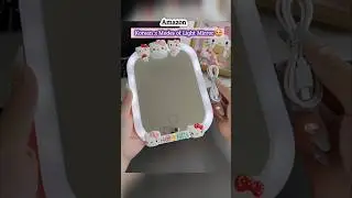 🔥Viral Korean Light Mirror😍💝 | Best Gift for Girls🎁 #lightmirror #makeupkit #makeupshort #shortsfeed