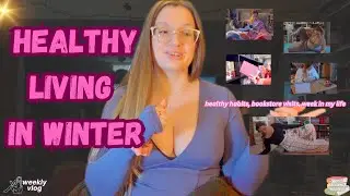 healthy living in winter | healthy habits, bookstore visits, daily life