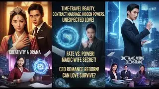 CEO Fantasy: Time-Travel Beauty, Contract Marriage, Hidden Powers, and Unexpected Love! #cdrama2025