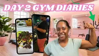 GYM DIARIES 02 | Quick Arm Day 💪🏾 + Strong Mindset 🧠 + Low Sodium Steak Bowl 🥩✨