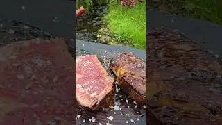 Steak & Potatoes Never Looked THIS Good 🤯🔥 | ASMR Outdoor Cooking
