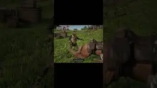 Accidentally Slapped My Horse in RDR2! 🤦&zwj;♂️🤣 #rdr2 #gaming