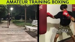 ASI ENTRENA UN BOXEADOR AMATEUR