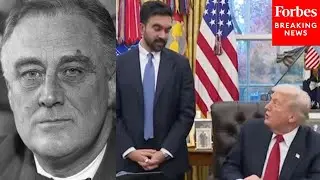 Trump Recalls Mamdani Requesting Photo In Front Of FDR Portrait