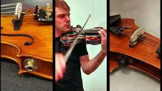 Pickup for any electric or acoustic violin