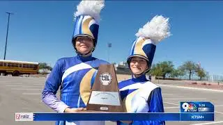 Estela's Estrellas Fabens HS band advances to competition