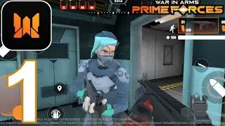 War In Arms Prime Forces CQB - Gameplay Walkthrough Part 1 - Tutorial (Android,IOS)