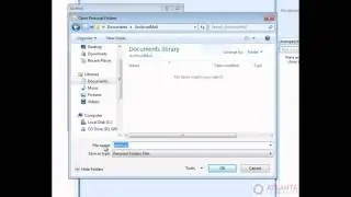 Archiving in Outlook 2007 : Tutorial
