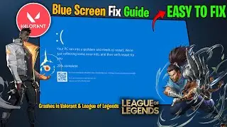 🛠️ vgk.sys BSOD Fix &ndash; Valorant & League of Legends (Vanguard Blue Screen SOLVED!)