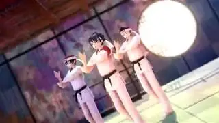 [ Yandere Simulator MMD ] 極楽浄土 / Gokuraku Jodo [ Martial Arts Boys ] (Effect test)