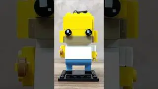 Homer Simpson LEGO&reg; 41632 BrickHeadz № 78 #lego #thesimpsons | The Simpsons #simpsons