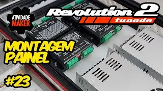 #23 CNC Router Caseira REVOLUTION 2 TUNADA - Montagem do Painel 2