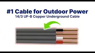 What Is 14/3 UF-B Cable? Solid Copper Wire for Outdoor & Underground Use