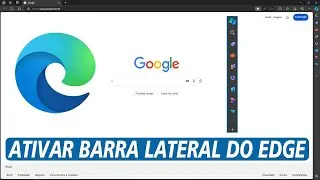 Como ATIVAR a BARRA LATERAL do Navegador Edge, após a NOVA ATUALIZAÇÃO !!!