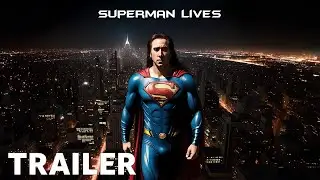 AI Superman Lives - Classic Trailer | Nicolas Cage, Michael Keaton, Winona Ryder