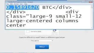 Freebitcoin Roll Script, get 0 015 BTC