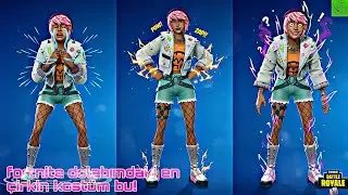 Fortnite dolabımdaki en çirkin kostüm #1000subscriber 