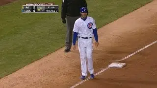 PIT@CHC: Cubs double steal twice in the 4th