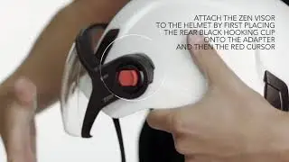 Kask Hard Hat: How to Mount ZEN Visor?