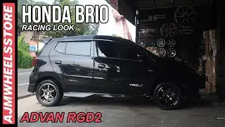 MODIFIKASI HONDA BRIO VELG ADVAN RGD2 // AJMWHEELSSTORE