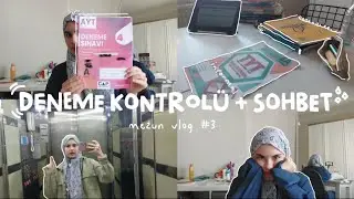 Deneme kontrolü + sohbet ✨️|| çap ayt, informal tyt, dershane...🧚‍♀️#yks2026 #yks 